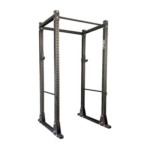 Hulk Power Rack by Liftdex – 2.4m tall power cage with adjustable Westside-style holes, ideal for safe heavy lifting and pull-ups