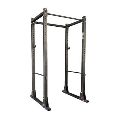 Hulk Power Rack by Liftdex – 2.4m tall power cage with adjustable Westside-style holes, ideal for safe heavy lifting and pull-ups