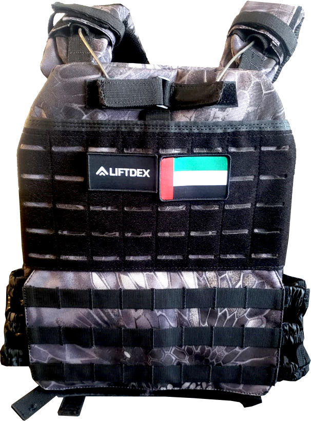 Tactical Vest - Camo Black, 14 LB image