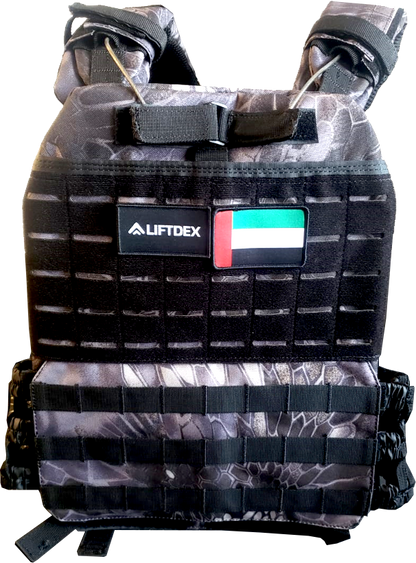 Tactical Vest - Camo Black, 14 LB image