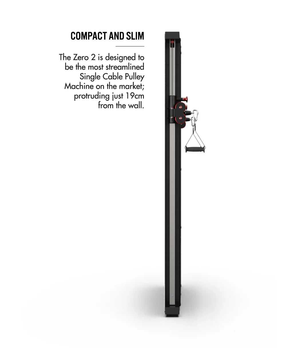 Free Standing Mini Cable Stack Machine Wall mounted cable machine - Liftdex
