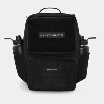 BUILT ATHLETES LARGE BLACK GYM BACKPACK