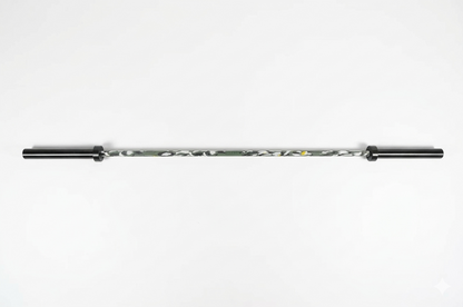 Barbell on a white background