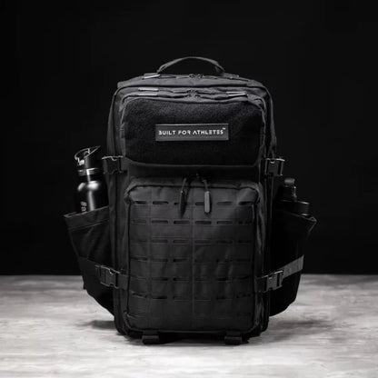 BUILT ATHLETES LARGE BLACK GYM BACKPACK