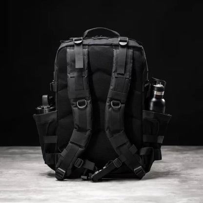BUILT ATHLETES LARGE BLACK GYM BACKPACK