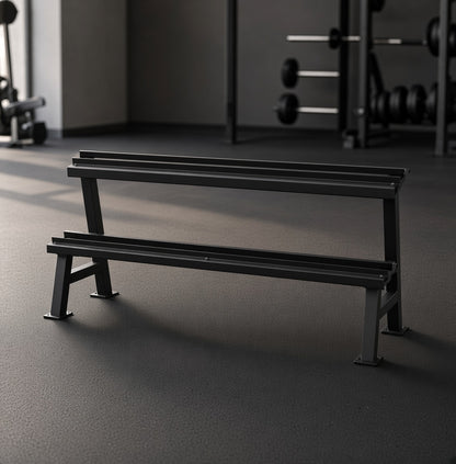 2 Tier Dumbbell Storage 2.5-30kg Fitting
