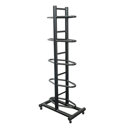 Liftdex Wall Ball & Slam Ball Storage Rack  5-Level Double-Sided