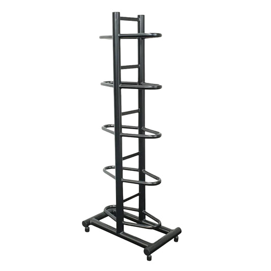 Liftdex Wall Ball & Slam Ball Storage Rack  5-Level Double-Sided
