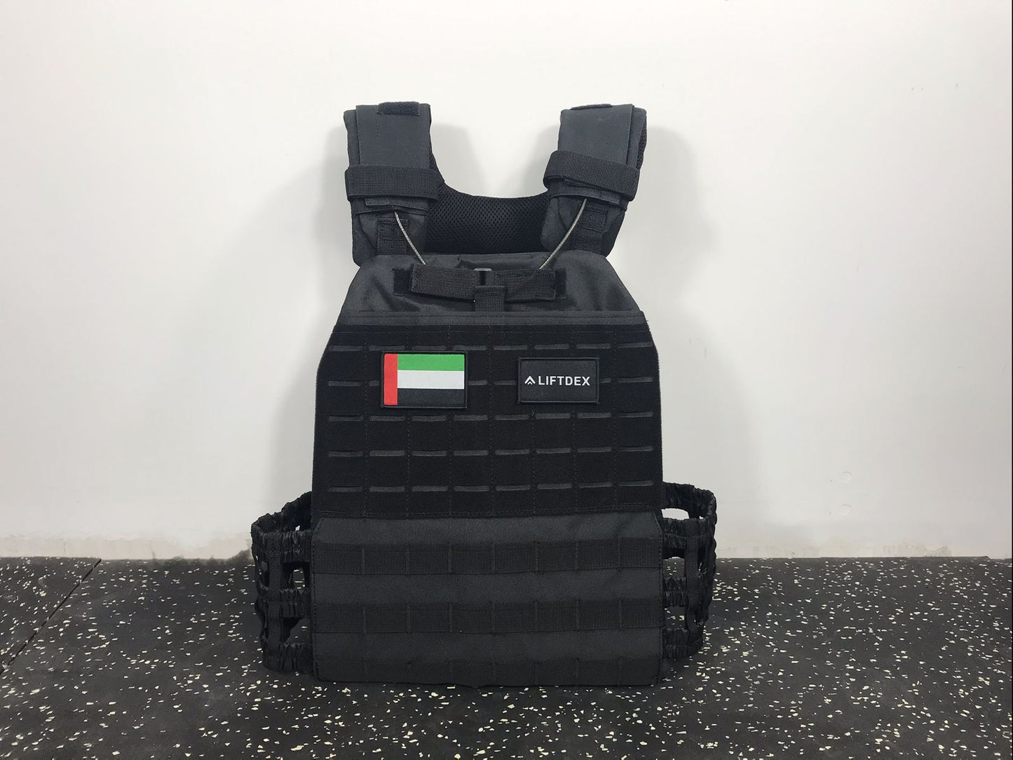Tactical Vest - Full Black, 14 LB image