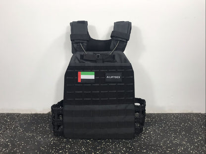 Tactical Vest - Full Black, 14 LB image