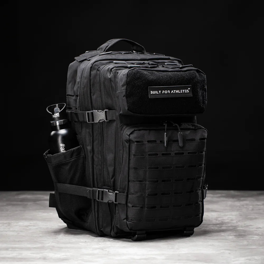 BUILT ATHLETES LARGE BLACK GYM BACKPACK image 4