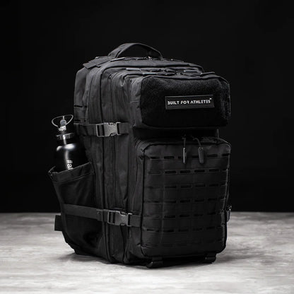 BUILT ATHLETES LARGE BLACK GYM BACKPACK image 4