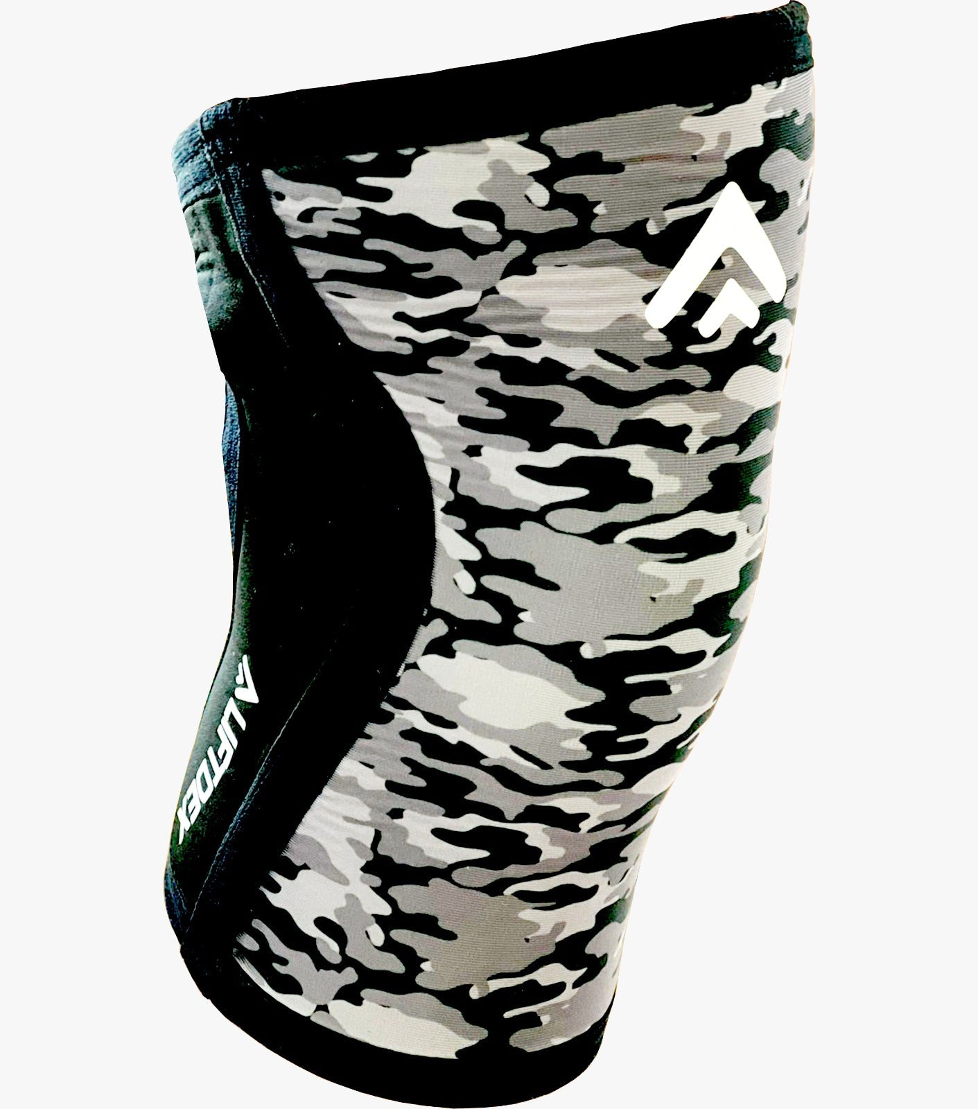 Knee Sleeves - Weightlifting Side-Black & Lite-Camo Front Knee Sleeve 5mm S image