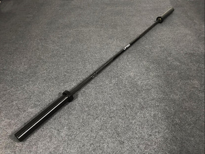 All Black Cerakote Liftdex Barbell 15KG zoomed Out