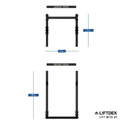 Liftdex Baseline Stand with Dimensions