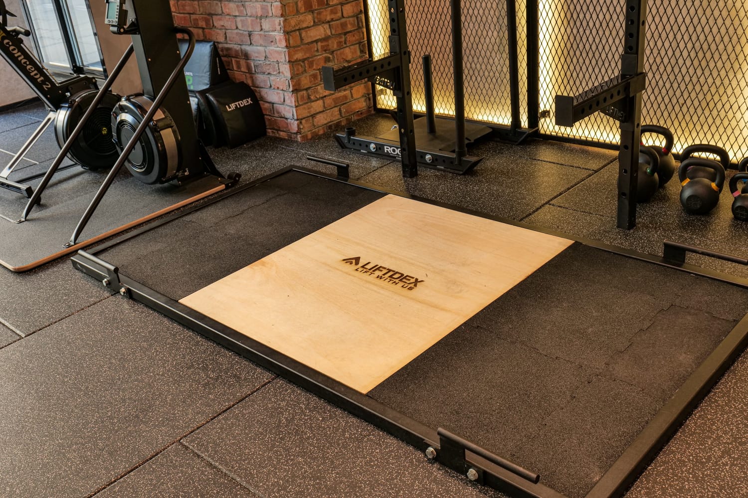Deadlift Platform Power Rack On Second Floor Liftdex Deadlift