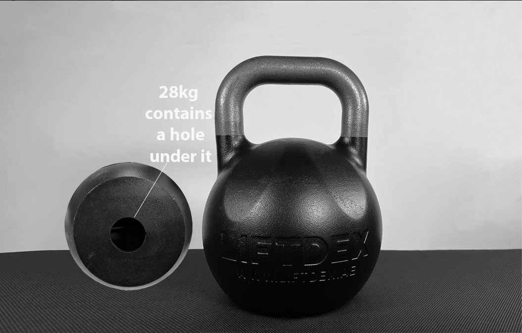Competition Kettlebell Silver Handle
