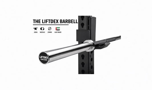 LIFTDEX KING BLACK CHROME BARBELL 20KG