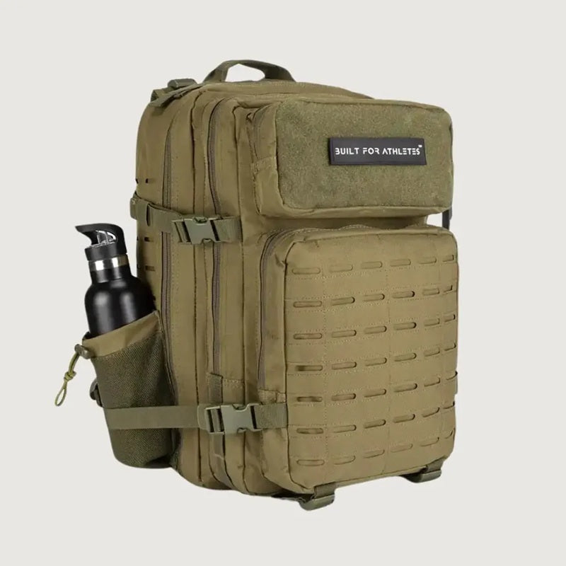 Military Green BUILT ATHLETES 45L Backpack